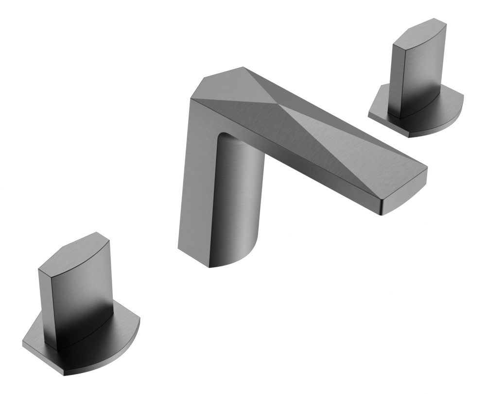 Фото Смеситель врезной Boheme Venturo (150-GM-ICE) сталь