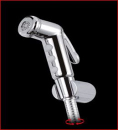 Фото Гигиенический душ с настенным смесителем MiroEurope SUM5+ хром