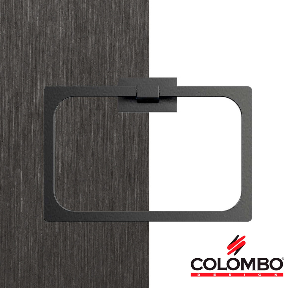 Colombo Design LOOK B1631.GM - Держатель для полотенца | кольцо Graphite Matt (графит шлифованный)