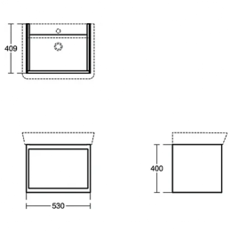 Тумба для раковины 60 см Ideal Standard CONNECT AIR E0846EQ