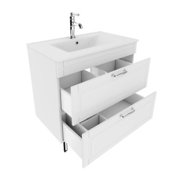 Тумба с умывальником IDDIS Oxford 80 см(OXF80W0i95K)