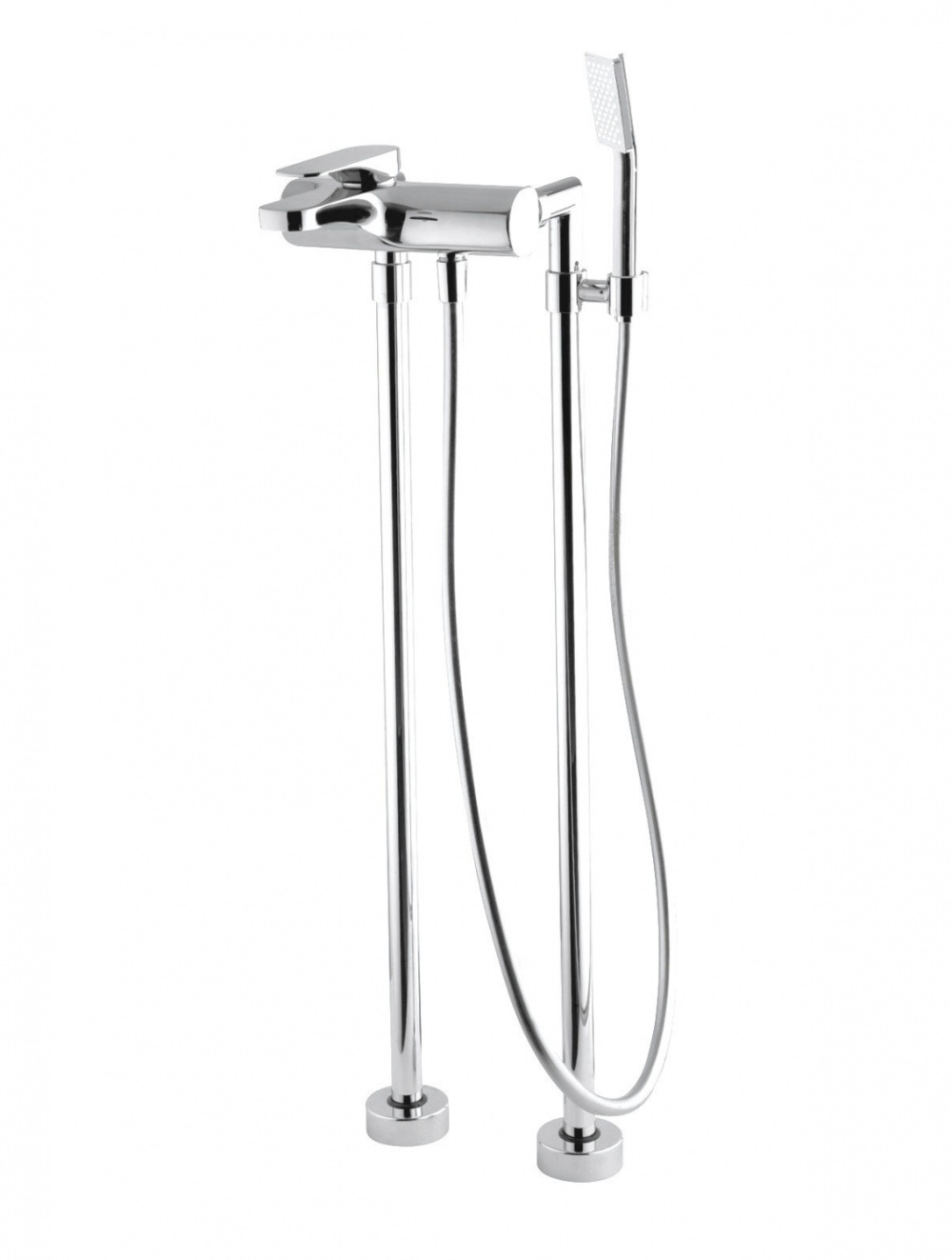 Фото Напольный смеситель для ванны F3724/4BS FIMA Carlo Frattini QUAD