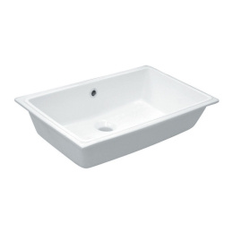 Раковина Kerasan Slim 022501, 75 x 34 см, встраиваемая снизу