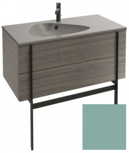 Тумба под раковину Jacob Delafon Nouvelle Vague 100 см, EB3032-S43, цвет - ментол сатин