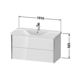 Тумба под раковину Duravit XViu XV41170B122, белый