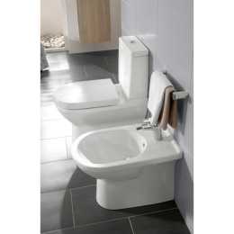 VILLEROY&BOCH O.NOVO 5661 R0 01 Унитаз-компакт 360x670 мм..с открытым смывным краем, напольная модел