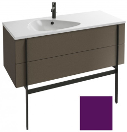 Тумба под раковину Jacob Delafon Nouvelle Vague 120 см, EB3035-M63, 2 ящика, цвет - сливовый матовый