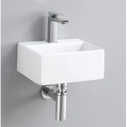 Раковина накладная 32 см ArtCeram Quadro (QUL006 01 00) белый