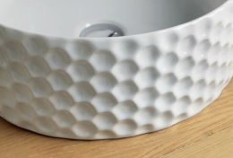 Фото Раковина накладная 40 см ArtCeram Esagono (OSL013 03 00) черный