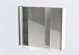 Фото Зеркальный шкаф Aquanet Латина (00179605) Белый