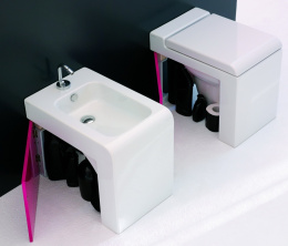 Приставной унитаз ArtCeram La Fontana (LFV005 01 00) белый