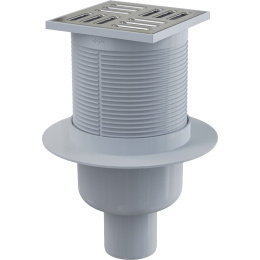 Фото Душевой трап AlcaPlast (APV32) серый