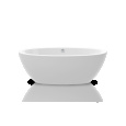 Акриловая ванна 170x85 Knief (0100-058-06), овальная