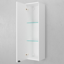 Velvex UNIQUE UNIT PpUNI.120.ZN-47.221 Пенал подвесной зеркало внутр., шёлк шампань