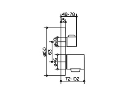 Фото Смеситель для ванны Keuco Collection Moll 52774010181, хром