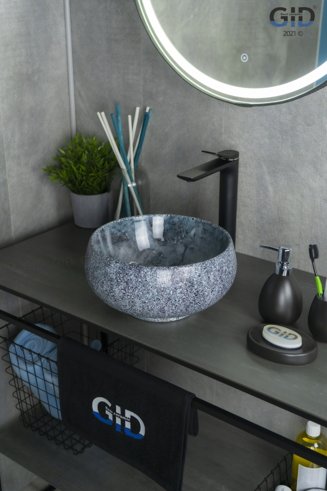 Раковина накладная Gid Mnc481