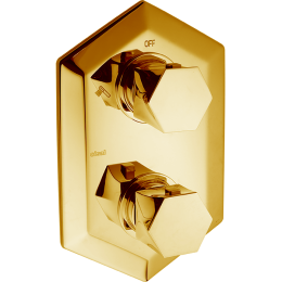 Термостат для ванны Cisal Cherie CE01910024, золото