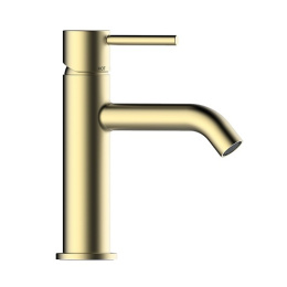 Фото Смеситель для раковины Bossini Teo-M Z00701.043 (золото полированное)
