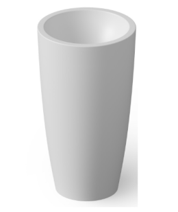 Фото Раковина напольная DEA Design Pedestal Basin (DD2010 500 18) белый матовый