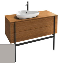 Тумба под раковину Jacob Delafon Nouvelle Vague 120 см, EB3042-S21, серый титан сатин