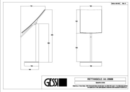 Фото Зеркало Gessi Rettangolo (20988#031) хром