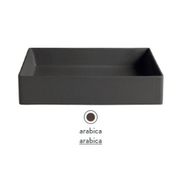 Раковина накладная 60 см ArtCeram Scalino (SCL003 25 00) коричневый