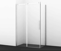 Душевой уголок WasserKRAFT Dinkel 58R33, 130 х 90 х 200 см, стекло прозрачное