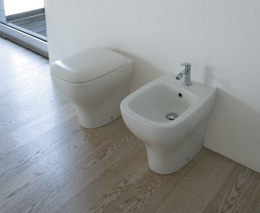 Унитаз напольный Globo Genesis (GE001.BI) белый