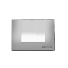 Фото Инсталляция для унитаза Berges Novum 040242 кнопка S2 матовый хром