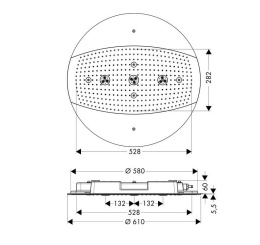 Душевая система Hansgrohe Raindance (28403000) хром