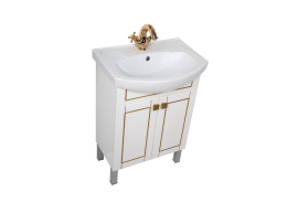 Мебель для ванной Aquanet Честер 60 белый/золото