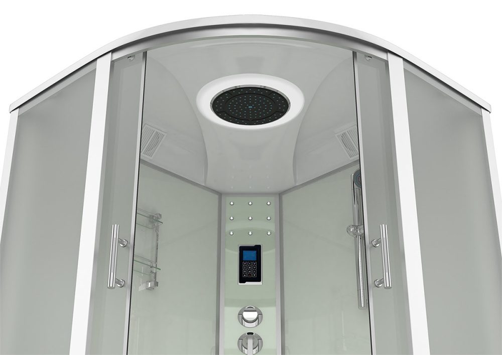 Фото Душевая кабина 150x150x225 Erlit (ER4350T-W3) , Поддон высокий