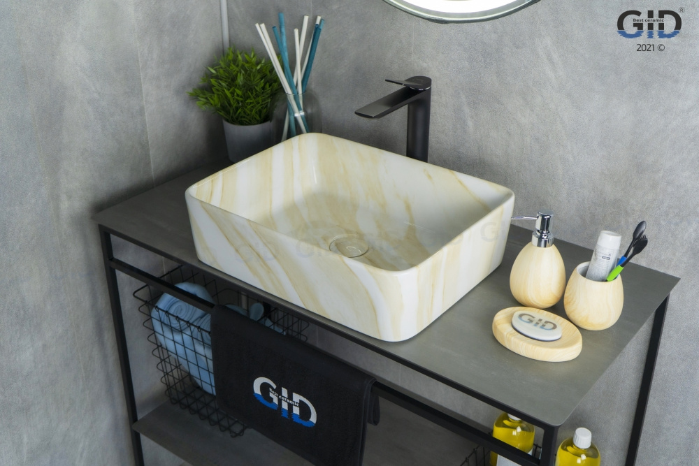 Раковина накладная Gid Mnc600