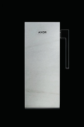Панель для смесителя Axor MyEdition 47909000, 20 см, белый мрамор