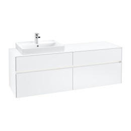 Villeroy Boch Collaro C022L0MS Тумба под раковину 1600х500 мм (White Matt)