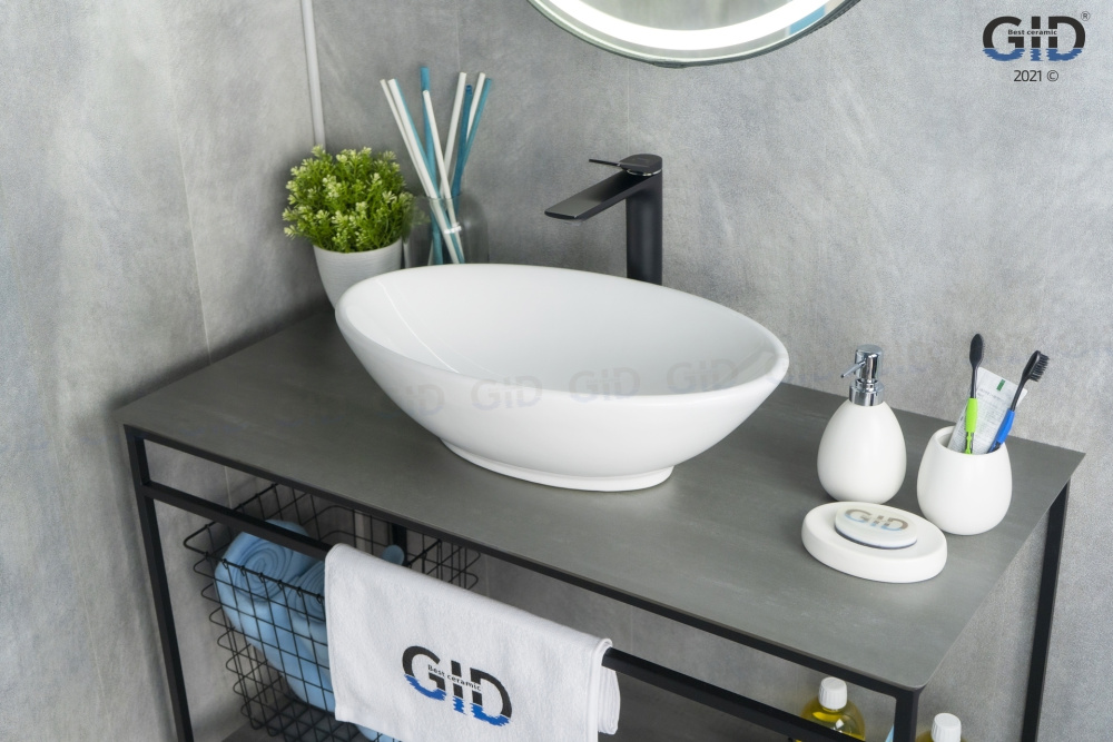 Фото Раковина накладная Gid N9021