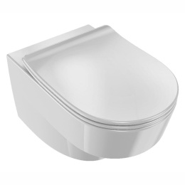 Инсталляция с безободковым унитазом Jacob Delafon Odeon Rive Gauche E21745RU-00, клавиша матовый и г