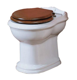 Унитаз приставной Azzurra Jubilaeum JUVCTPB00000BI/(JUB100/P bi) без бачка и сиденья