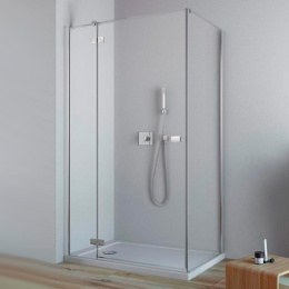 Дверь душевого уголка Radaway Fuenta New KDJ 90 L профиль Хром стекло прозрачное 384044-01-01L