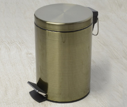 Ведро с микролифтом WasserKRAFT К-645 бронза