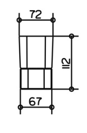 Фото Стакан для зубных щеток Keuco Elegance 11650019001, хром