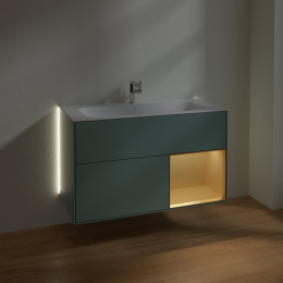 Villeroy Boch Finion G040HFGM Тумба под раковину 996х498 мм (gold matt/olive matt)