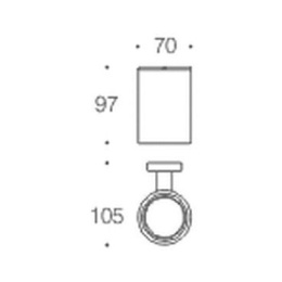 Стакан Colombo PLUS W4902.CR подвесной, хром
