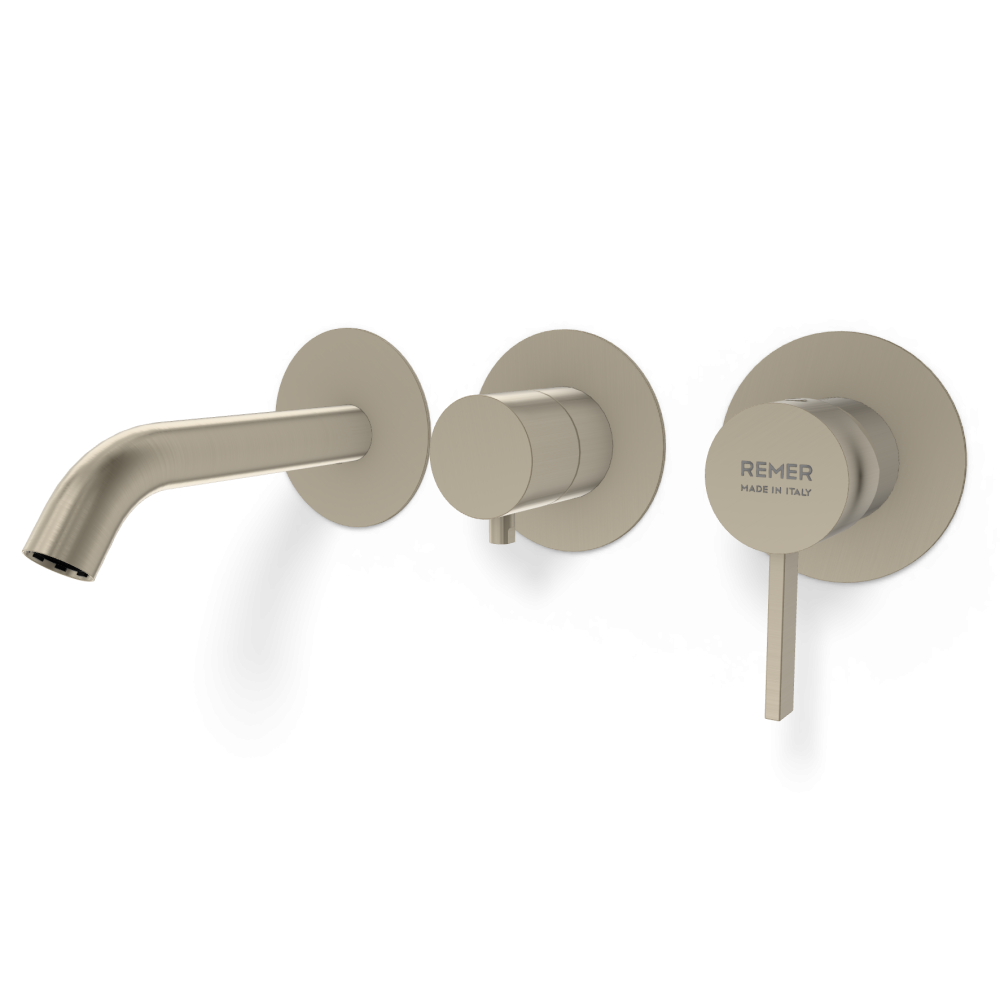 Фото Смеситель для ванны Remer Metrica MC54D3PWBXV, сталь