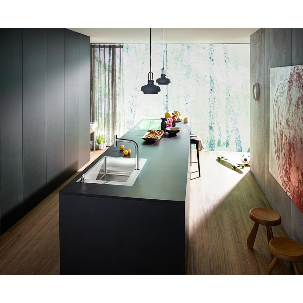 Смеситель Hansgrohe Select (43202800) серый