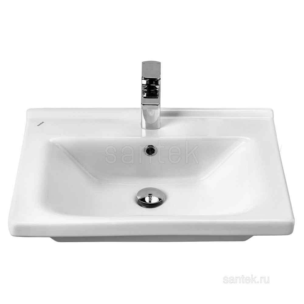 Раковина Santek Миранда 60 1WH302421 отверстие под смеситель