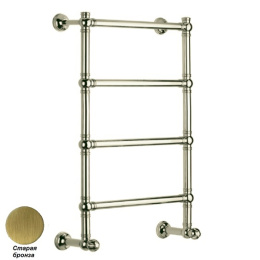 Фото Полотенцесушитель водяной Margaroli Armonia, 94425004OBN, старая бронза