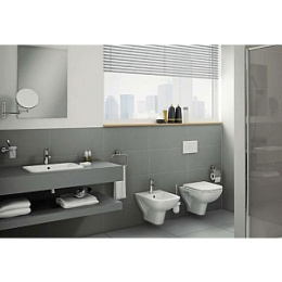 Раковина встраиваемая сверху 45 см Vitra S20 (5463B003-0001) белый