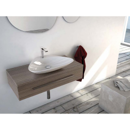 Раковина 60 см ArtCeram Plettro (PTL001 01 00) белый