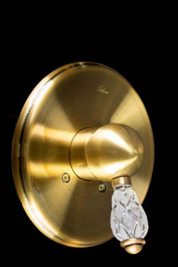 Фото Смеситель встроенный Boheme Crystal (305-CRST) бронза